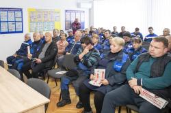 Приоритеты нашей команды по модернизации общественного транспорта обсудили с работниками Городского троллейбусного парка №1